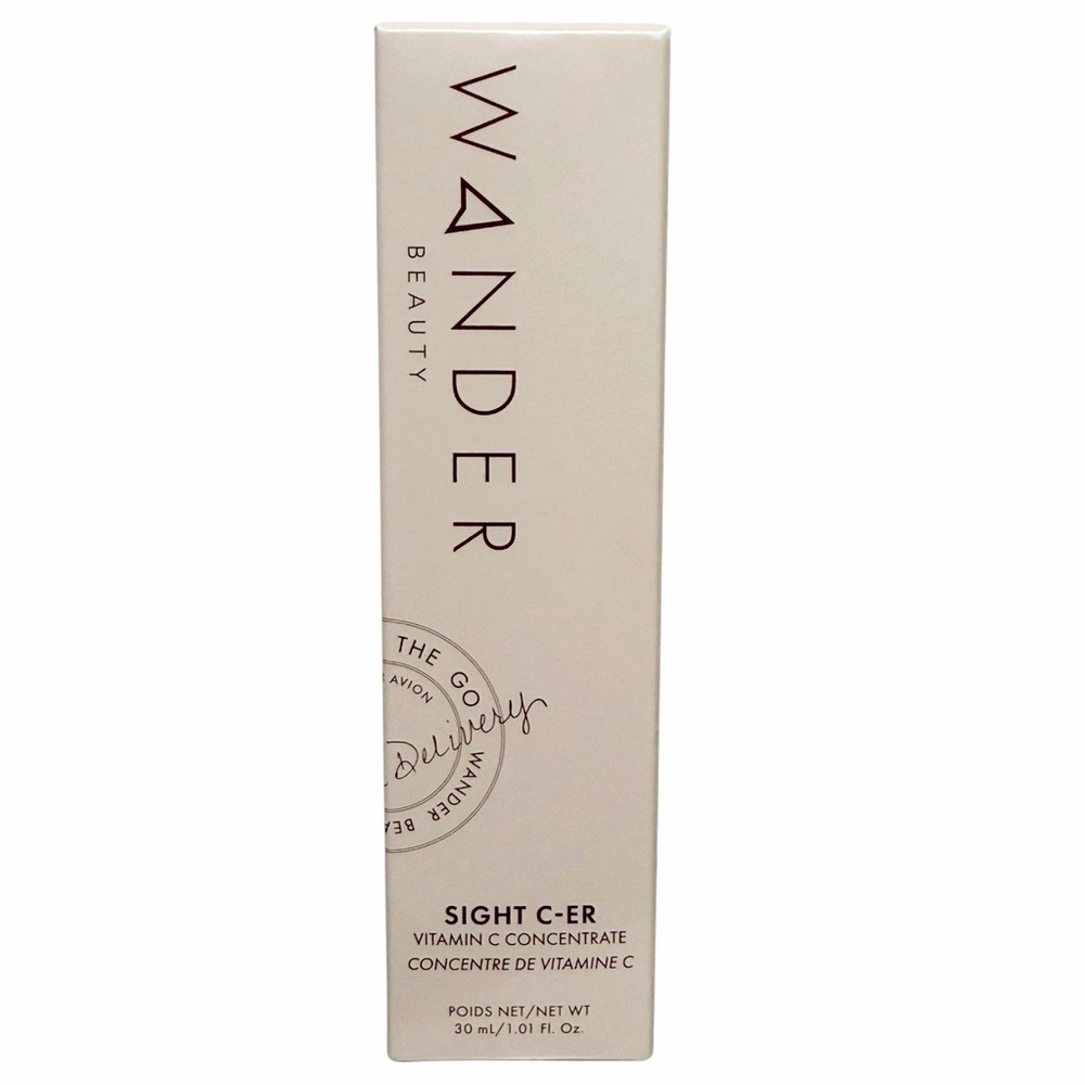 WANDER BEAUTY Sight C-ER Vitamin C Concentrate For Face & Neck 1 oz ~ New in Box